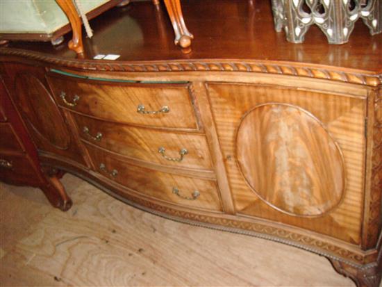 Sideboard with claw & ball feet